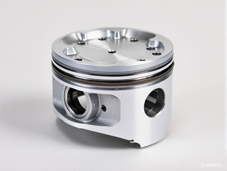 Eloxierter Aluminiumkolben