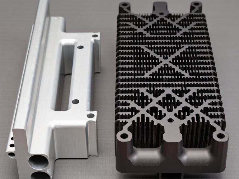 Präzise Aluminiumkühlkörper