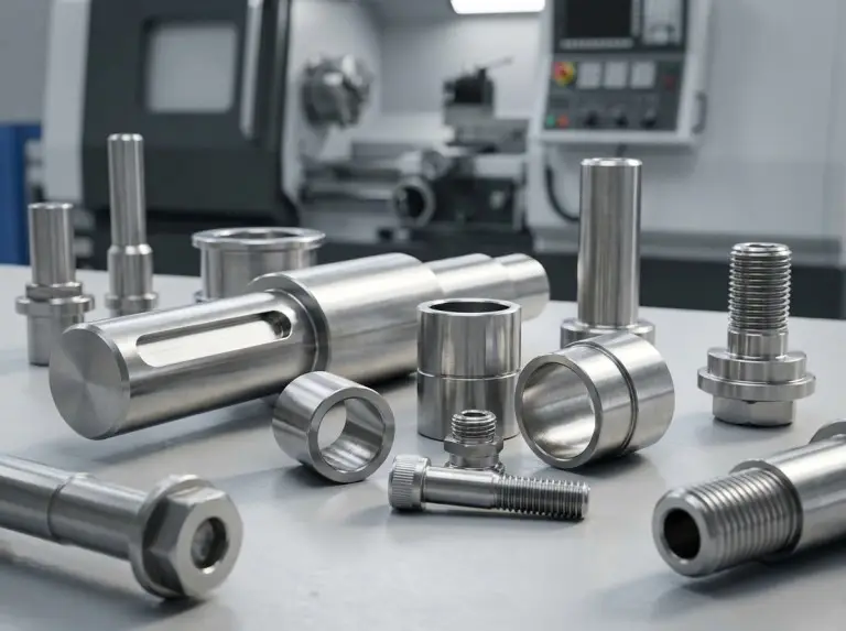 Edelstahl-Drehteile im Überblick