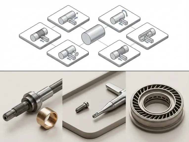 Typische Anwendungen von Drehteilen in der Industrie